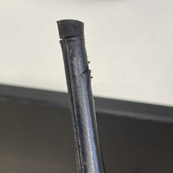 Givenchy Womens Black Leather Round Toe High Heel Ankle Zip Booties Shoes Sz 7.5 - Picture 11 of 11